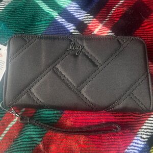 NWT Lug Arabesque Ultra X Zip RFID Wallet